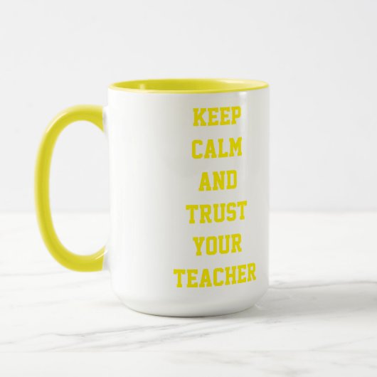Custom Teacher Gift Mug  Tasse (Links)
