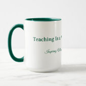Custom Teacher Gift Mug  Tasse (Links)