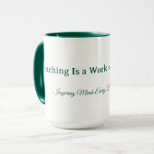 Custom Teacher Gift Mug  Tasse (Vorderseite Links)