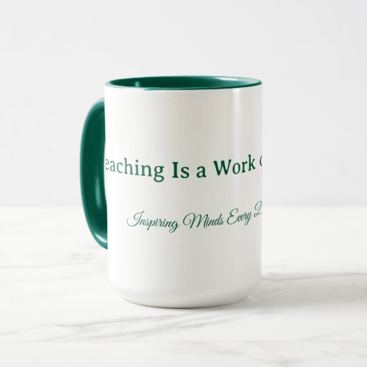 Custom Teacher Gift Mug  Tasse (Vorderseite Links)