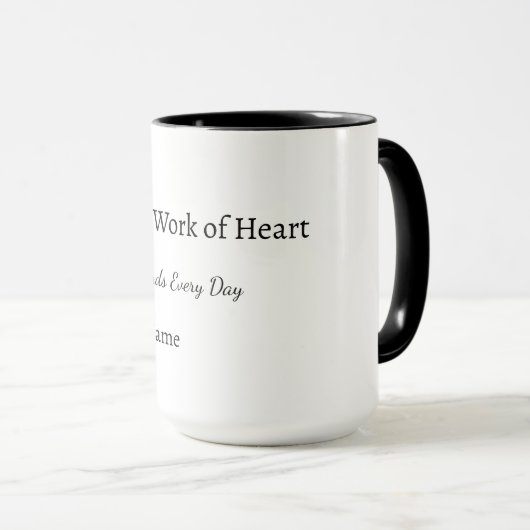 Custom Teacher Gift Mug  Tasse (VorderseiteRechts)