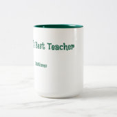 Custom Teacher Gift Mug Zweifarbige Tasse (Mittel)