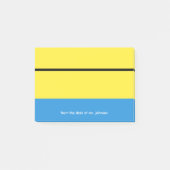 Custom Teacher Notepad Gift Classroom Theme Post-it Klebezettel (Vorderseite)