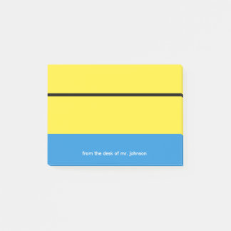 Custom Teacher Notepad Gift Classroom Theme Post-it Klebezettel