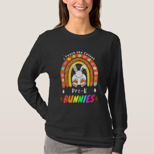Custom Teacher Oster I lehre Niedliche Bunnies Fun T-Shirt