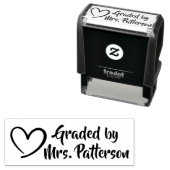 Custom Teacher  Permastempel (Beispiel)