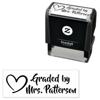 Custom Teacher Permastempel