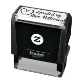 Custom Teacher  Permastempel (Produkt)