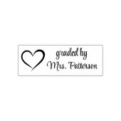 Custom Teacher  Permastempel (Design)