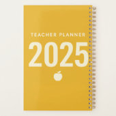 Custom Teacher Planner - Zurück zur Schule 2025 Planer (Rückseite)