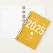 Custom Teacher Planner - Zurück zur Schule 2025 Planer (Anzeige)