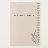Custom Teacher Planner - Zurück zur Schule 2025 Planer (Rückseite)