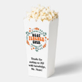 Custom Teacher Popcorn Box Gefallen Geschenkschachtel (Geplatzt)