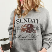 Custom Team Football Social Club Sportfan Sweatshirt