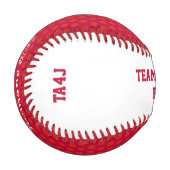 Custom TEAM JESUS Christlich Baseball (Vorderseite Links)