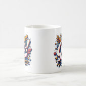 Custom Team Pride Mascot Kaffeetasse (Mittel)