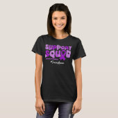 Custom Team Support Squad für Leiomyosarcoma T-Shirt (Vorne ganz)