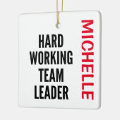 CUSTOM, Teamleiter Keramikornament (Links)