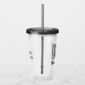 Custom Tech Radiology Tech RT Krass Techniker Acryltrinkbecher (Rechts)