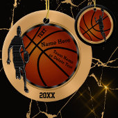 Custom Techno trifft auf Vintage Basketball-Orname Keramikornament
