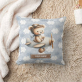 Custom Teddy Bear Kissen für Baby Boy Kinderzimmer (Decke)