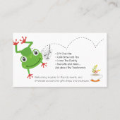 Custom Tee Company  Visitenkarte (Rückseite)