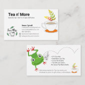 Custom Tee Company  Visitenkarte (Vorne/Hinten)