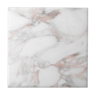 Custom Template Trendy Elegante Rose Gold Marmor Fliese