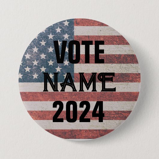 CUSTOM TEMPLATE WAHLKAMPAGNEN BUTTONS USA (Vorderseite)