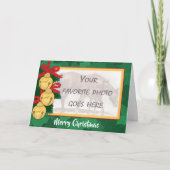 Custom Tennessee Wanderhorn Weihnachtskarte Feiertagskarte (Vorderseite)