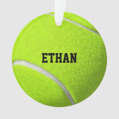 Custom Tennis Ball Ornament (Vorderseite)