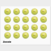 Custom Tennis Ball Stickers (Blatt)