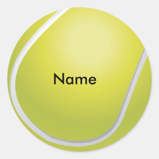 Custom Tennis Ball Stickers (Vorderseite)