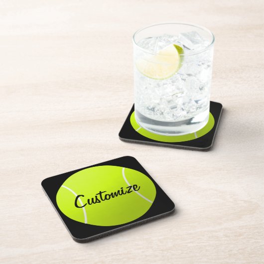 Custom Tennis Ball Untersetzer (Rechte Seite)