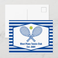 Custom Tennis Country Club Blaue Streifen