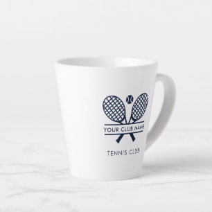 Custom Tennis Country Club Name Team Swai Milchtasse