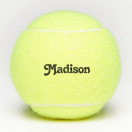 Custom Tennis Player / Coach Name Tennis Balls Tennisbälle