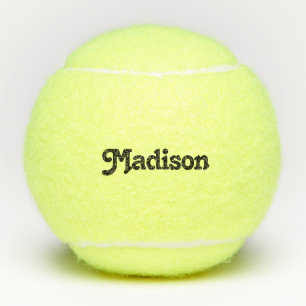 Custom Tennis Player / Coach Name Tennis Balls Tennisbälle
