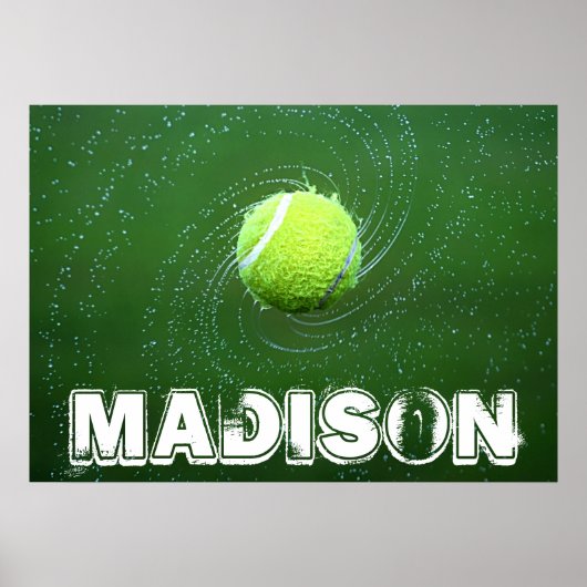 Custom Tennis Poster (Vorne)