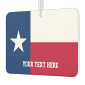 Custom Texan Fahne Airkühler für Texas Autolufterfrischer (Links)