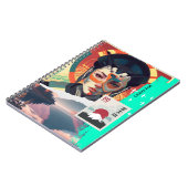 CUSTOM TEXT - Ai Image : Chinesisch Cyborg Notizblock (Linke Seite)