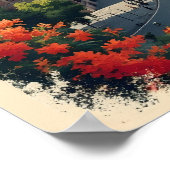 Custom Text Berlin, Deutschland Poster (Ecke)