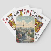 Custom Text Berlin, Deutschland Spielkarten (Rückseite)