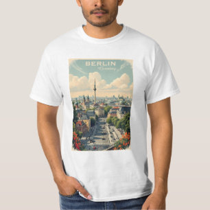 Custom Text Berlin, Deutschland T-Shirt