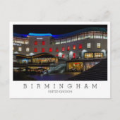 Custom text, Birmingham, UK Postcard Postkarte (Vorderseite)