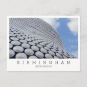 Custom text, Birmingham, UK Postkarte (Vorderseite)