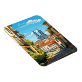 Custom Text Braga Portugal Magnet (Rechte Seite)