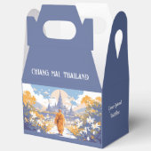 Custom Text Chiang Mai Thailand Geschenkschachtel (Offen)