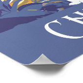 Custom Text Chiang Mai Thailand Poster (Ecke)