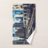 Custom Text Chicago USA Handtuch (Handtuch)